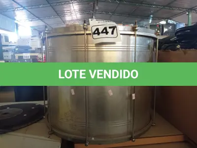 LOTE 447 - 01 INSTRUMENTO MUSICAL “SURDO”. (NO ESTADO) ATENÇÃO! FAZER A VISITAÇÃO ANTES DE ARREMATAR, NÃO SABEMOS SE FUNCIONA. LEILÃO NÃO TEM GARANTIA E NEM DEVOLUÇÃO, SUJEITO A POSSÍVEIS AVARIAS VISÍVEIS/OCULTAS E/OU AUSÊNCIA DE COMPONENTES.
