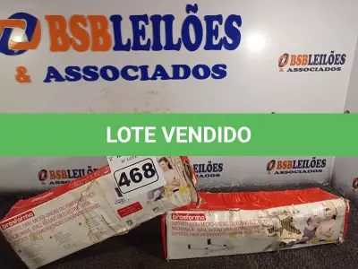 LOTE 468 - 02 SUPORTES PARA MICRO-ONDAS OU FORNO ELÉTRICO. (NO ESTADO) ATENÇÃO! FAZER A VISITAÇÃO ANTES DE ARREMATAR, NÃO SABEMOS SE FUNCIONA. LEILÃO NÃO TEM GARANTIA E NEM DEVOLUÇÃO, SUJEITO A POSSÍVEIS AVARIAS VISÍVEIS/OCULTAS E/OU AUSÊNCIA DE COMPONENTES.