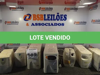 LOTE 589 - 02 NOBREAKS E 02 ESTABILIZADORES MARCAS E MODELOS DIVERSOS. (NO ESTADO) ATENÇÃO! FAZER A VISITAÇÃO ANTES DE ARREMATAR, NÃO SABEMOS SE FUNCIONA. LEILÃO NÃO TEM GARANTIA E NEM DEVOLUÇÃO, SUJEITO A POSSÍVEIS AVARIAS VISÍVEIS/OCULTAS E/OU AUSÊNCIA DE COMPONENTES.