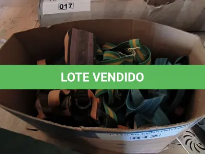 LOTE 012 - 01 LOTE COM CINTA TIPO (CADEIRINHAS ) (NO ESTADO, NÃO SABEMOS SE FUNCIONA. LEILÃO NÃO TEM GARANTIA E NEM DEVOLUÇÃO).