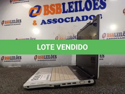 LOTE 008 - 01 NOTEBOOK MARCA SONY. (NO ESTADO) ATENÇÃO! FAZER A VISITAÇÃO ANTES DE ARREMATAR, NÃO SABEMOS SE FUNCIONA. LEILÃO NÃO TEM GARANTIA E NEM DEVOLUÇÃO, SUJEITO A POSSÍVEIS AVARIAS VISÍVEIS/OCULTAS E/OU AUSÊNCIA DE COMPONENTES.