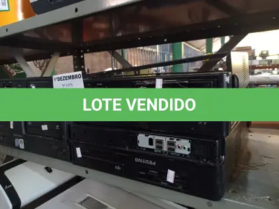 LOTE 181 - 04 CPU’S MARCAS POSITIVO. (NO ESTADO) ATENÇÃO! FAZER A VISITAÇÃO ANTES DE ARREMATAR, NÃO SABEMOS SE FUNCIONA. LEILÃO NÃO TEM GARANTIA E NEM DEVOLUÇÃO, SUJEITO A POSSÍVEIS AVARIAS VISÍVEIS/OCULTAS E/OU AUSÊNCIA DE COMPONENTES.