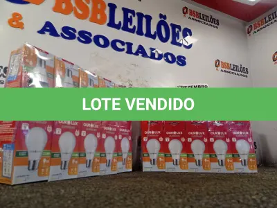 LOTE 013 - 20 LÂMPADAS DE LED 9W SOQUETE E22. (NO ESTADO) ATENÇÃO! FAZER A VISITAÇÃO ANTES DE ARREMATAR, NÃO SABEMOS SE FUNCIONA. LEILÃO NÃO TEM GARANTIA E NEM DEVOLUÇÃO, SUJEITO A POSSÍVEIS AVARIAS VISÍVEIS/OCULTAS E/OU AUSÊNCIA DE COMPONENTES.