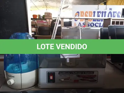 LOTE 096 - 05 UMIDIFICADORES DE AR MARCAS E MODELOS DIVERSOS. (NO ESTADO) ATENÇÃO! FAZER A VISITAÇÃO ANTES DE ARREMATAR, NÃO SABEMOS SE FUNCIONA. LEILÃO NÃO TEM GARANTIA E NEM DEVOLUÇÃO, SUJEITO A POSSÍVEIS AVARIAS VISÍVEIS/OCULTAS E/OU AUSÊNCIA DE COMPONENTES.