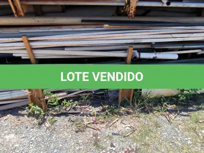 LOTE 097 - 01 LOTE COM CANOS DE ÁGUA E ESGOTO TAMANHOS DIVERSOS (NO ESTADO, NÃO SABEMOS SE FUNCIONA. LEILÃO NÃO TEM GARANTIA E NEM DEVOLUÇÃO).