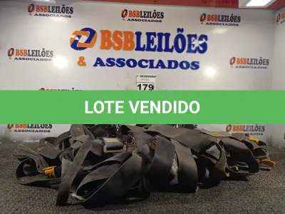 LOTE 179 - 05 CINTOS DE SEGURANÇA NO TRABALHO. (NO ESTADO) ATENÇÃO! FAZER A VISITAÇÃO ANTES DE ARREMATAR, NÃO SABEMOS SE FUNCIONA. LEILÃO NÃO TEM GARANTIA E NEM DEVOLUÇÃO, SUJEITO A POSSÍVEIS AVARIAS VISÍVEIS/OCULTAS E/OU AUSÊNCIA DE COMPONENTES.