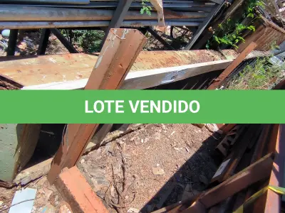 LOTE 068 - 01 ESCADA EM FERRO (NO ESTADO, NÃO SABEMOS SE FUNCIONA. LEILÃO NÃO TEM GARANTIA E NEM DEVOLUÇÃO).