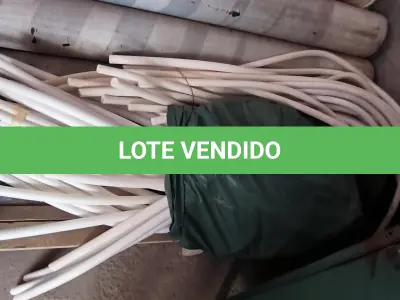 LOTE 009 - 01 LOTE COM BAQUETES PAR TUBULAÇÃO DE AR-CONDICIONADO (NO ESTADO, NÃO SABEMOS SE FUNCIONA. LEILÃO NÃO TEM GARANTIA E NEM DEVOLUÇÃO).