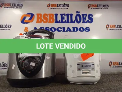 LOTE 024 - 02 PANELAS ELÉTRICAS SENDO 01 DE PRESSÃO E 01 DE FAZER ARROZ. (NO ESTADO) ATENÇÃO! FAZER A VISITAÇÃO ANTES DE ARREMATAR, NÃO SABEMOS SE FUNCIONA. LEILÃO NÃO TEM GARANTIA E NEM DEVOLUÇÃO, SUJEITO A POSSÍVEIS AVARIAS VISÍVEIS/OCULTAS E/OU AUSÊNCIA DE COMPONENTES.