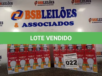 LOTE 022 - 20 LÂMPADAS DE LED 9W SOQUETE E22. (NO ESTADO) ATENÇÃO! FAZER A VISITAÇÃO ANTES DE ARREMATAR, NÃO SABEMOS SE FUNCIONA. LEILÃO NÃO TEM GARANTIA E NEM DEVOLUÇÃO, SUJEITO A POSSÍVEIS AVARIAS VISÍVEIS/OCULTAS E/OU AUSÊNCIA DE COMPONENTES.