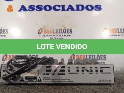 LOTE 071 - 01 MESA DE SOM UNIC MAC-06 STD. (NO ESTADO) ATENÇÃO! FAZER A VISITAÇÃO ANTES DE ARREMATAR, NÃO SABEMOS SE FUNCIONA. LEILÃO NÃO TEM GARANTIA E NEM DEVOLUÇÃO, SUJEITO A POSSÍVEIS AVARIAS VISÍVEIS/OCULTAS E/OU AUSÊNCIA DE COMPONENTES.