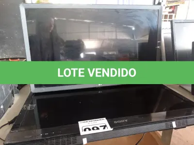 LOTE 097 - 02 TV’S MARCAS E MODELOS DIVERSOS PARA RETIRADA DE PEÇAS. (NO ESTADO) ATENÇÃO! FAZER A VISITAÇÃO ANTES DE ARREMATAR, NÃO SABEMOS SE FUNCIONA. LEILÃO NÃO TEM GARANTIA E NEM DEVOLUÇÃO, SUJEITO A POSSÍVEIS AVARIAS VISÍVEIS/OCULTAS E/OU AUSÊNCIA DE COMPONENTES.