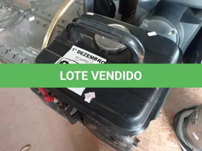 LOTE 087 - 01 GERADOR A GASOLINA. (NO ESTADO) ATENÇÃO! FAZER A VISITAÇÃO ANTES DE ARREMATAR, NÃO SABEMOS SE FUNCIONA. LEILÃO NÃO TEM GARANTIA E NEM DEVOLUÇÃO, SUJEITO A POSSÍVEIS AVARIAS VISÍVEIS/OCULTAS E/OU AUSÊNCIA DE COMPONENTES.