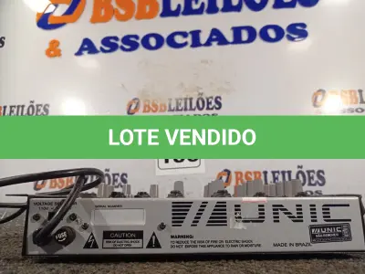 LOTE 183 - 01 MESA DE SOM UNIC MAC-06 STD. (NO ESTADO) ATENÇÃO! FAZER A VISITAÇÃO ANTES DE ARREMATAR, NÃO SABEMOS SE FUNCIONA. LEILÃO NÃO TEM GARANTIA E NEM DEVOLUÇÃO, SUJEITO A POSSÍVEIS AVARIAS VISÍVEIS/OCULTAS E/OU AUSÊNCIA DE COMPONENTES.