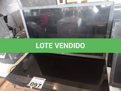 LOTE 097 - 02 TV’S MARCAS E MODELOS DIVERSOS PARA RETIRADA DE PEÇAS. (NO ESTADO) ATENÇÃO! FAZER A VISITAÇÃO ANTES DE ARREMATAR, NÃO SABEMOS SE FUNCIONA. LEILÃO NÃO TEM GARANTIA E NEM DEVOLUÇÃO, SUJEITO A POSSÍVEIS AVARIAS VISÍVEIS/OCULTAS E/OU AUSÊNCIA DE COMPONENTES.