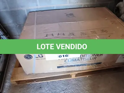 LOTE 016 - 01 EVAPORADORA LG (NO ESTADO, NÃO SABEMOS SE FUNCIONA. LEILÃO NÃO TEM GARANTIA E NEM DEVOLUÇÃO).