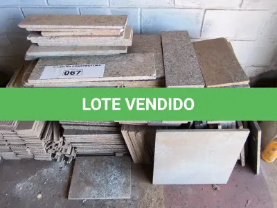 LOTE 067 - 01 LOTE COM PEDRAS DIVERSAS (NO ESTADO, NÃO SABEMOS SE FUNCIONA. LEILÃO NÃO TEM GARANTIA E NEM DEVOLUÇÃO).