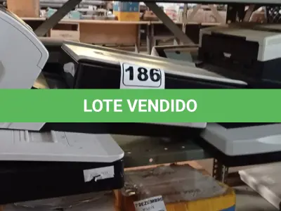 LOTE 186 - 04 SCANERS. (NO ESTADO) ATENÇÃO! FAZER A VISITAÇÃO ANTES DE ARREMATAR, NÃO SABEMOS SE FUNCIONA. LEILÃO NÃO TEM GARANTIA E NEM DEVOLUÇÃO, SUJEITO A POSSÍVEIS AVARIAS VISÍVEIS/OCULTAS E/OU AUSÊNCIA DE COMPONENTES.