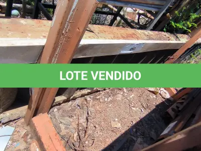 LOTE 068 - 01 ESCADA EM FERRO (NO ESTADO, NÃO SABEMOS SE FUNCIONA. LEILÃO NÃO TEM GARANTIA E NEM DEVOLUÇÃO).