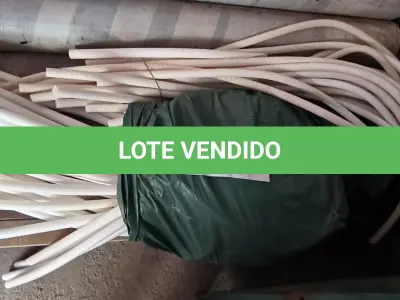 LOTE 009 - 01 LOTE COM BAQUETES PAR TUBULAÇÃO DE AR-CONDICIONADO (NO ESTADO, NÃO SABEMOS SE FUNCIONA. LEILÃO NÃO TEM GARANTIA E NEM DEVOLUÇÃO).