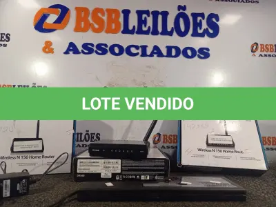 LOTE 065 - 03 ROTEADORES D’LINK DIR-600 E 01 DETECTOR DE METAIS. (NO ESTADO) ATENÇÃO! FAZER A VISITAÇÃO ANTES DE ARREMATAR, NÃO SABEMOS SE FUNCIONA. LEILÃO NÃO TEM GARANTIA E NEM DEVOLUÇÃO, SUJEITO A POSSÍVEIS AVARIAS VISÍVEIS/OCULTAS E/OU AUSÊNCIA DE COMPONENTES.