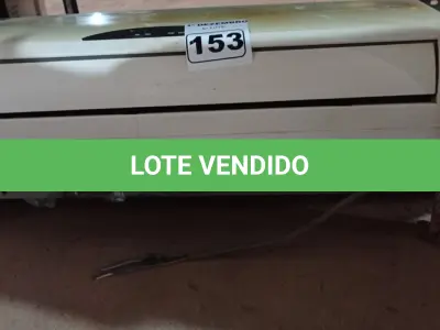 LOTE 153 - 01 EVAPORADORA MARCA KOMECO 24000BTU. (NO ESTADO) ATENÇÃO! FAZER A VISITAÇÃO ANTES DE ARREMATAR, NÃO SABEMOS SE FUNCIONA. LEILÃO NÃO TEM GARANTIA E NEM DEVOLUÇÃO, SUJEITO A POSSÍVEIS AVARIAS VISÍVEIS/OCULTAS E/OU AUSÊNCIA DE COMPONENTES.