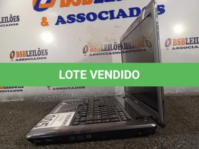 LOTE 005 - 01 NOTEBOOK MARCA TOSHIBA. (NO ESTADO) ATENÇÃO! FAZER A VISITAÇÃO ANTES DE ARREMATAR, NÃO SABEMOS SE FUNCIONA. LEILÃO NÃO TEM GARANTIA E NEM DEVOLUÇÃO, SUJEITO A POSSÍVEIS AVARIAS VISÍVEIS/OCULTAS E/OU AUSÊNCIA DE COMPONENTES.