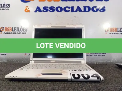 LOTE 004 - 01 NOTEBOOK MARCA POSITIVO. (NO ESTADO) ATENÇÃO! FAZER A VISITAÇÃO ANTES DE ARREMATAR, NÃO SABEMOS SE FUNCIONA. LEILÃO NÃO TEM GARANTIA E NEM DEVOLUÇÃO, SUJEITO A POSSÍVEIS AVARIAS VISÍVEIS/OCULTAS E/OU AUSÊNCIA DE COMPONENTES.