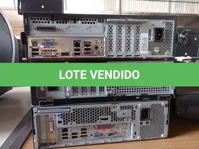 LOTE 343 - 03 CPU’S MARCAS E MODELOS DIVERSOS. (NO ESTADO) ATENÇÃO! FAZER A VISITAÇÃO ANTES DE ARREMATAR, NÃO SABEMOS SE FUNCIONA. LEILÃO NÃO TEM GARANTIA E NEM DEVOLUÇÃO, SUJEITO A POSSÍVEIS AVARIAS VISÍVEIS/OCULTAS E/OU AUSÊNCIA DE COMPONENTES.