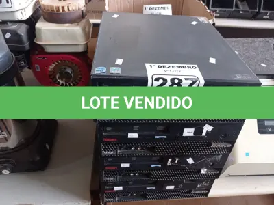 LOTE 287 - 04 CPU’S MARCAS LENOVO. (NO ESTADO) ATENÇÃO! FAZER A VISITAÇÃO ANTES DE ARREMATAR, NÃO SABEMOS SE FUNCIONA. LEILÃO NÃO TEM GARANTIA E NEM DEVOLUÇÃO, SUJEITO A POSSÍVEIS AVARIAS VISÍVEIS/OCULTAS E/OU AUSÊNCIA DE COMPONENTES.