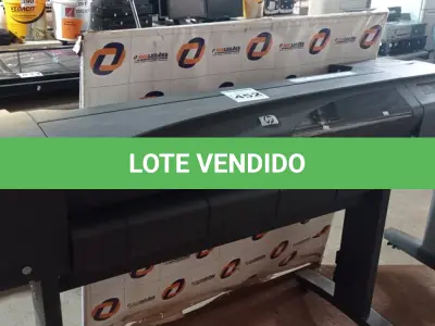 LOTE 452 - 01 PLOTTER MARCA HP. (NO ESTADO) ATENÇÃO! FAZER A VISITAÇÃO ANTES DE ARREMATAR, NÃO SABEMOS SE FUNCIONA. LEILÃO NÃO TEM GARANTIA E NEM DEVOLUÇÃO, SUJEITO A POSSÍVEIS AVARIAS VISÍVEIS/OCULTAS E/OU AUSÊNCIA DE COMPONENTES.