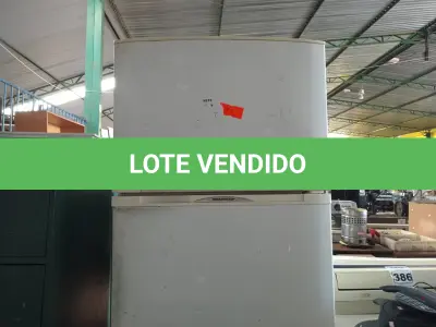 LOTE 385 - 01 GELADEIRA MARCA BRASTEMP 220V. (NO ESTADO) ATENÇÃO! FAZER A VISITAÇÃO ANTES DE ARREMATAR, NÃO SABEMOS SE FUNCIONA. LEILÃO NÃO TEM GARANTIA E NEM DEVOLUÇÃO, SUJEITO A POSSÍVEIS AVARIAS VISÍVEIS/OCULTAS E/OU AUSÊNCIA DE COMPONENTES.