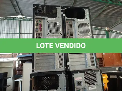 LOTE 396 - 04 CPU MARCAS E MODELOS DIVERSOS PARA RETIRADA DE PEÇAS. (NO ESTADO) ATENÇÃO! FAZER A VISITAÇÃO ANTES DE ARREMATAR, NÃO SABEMOS SE FUNCIONA. LEILÃO NÃO TEM GARANTIA E NEM DEVOLUÇÃO, SUJEITO A POSSÍVEIS AVARIAS VISÍVEIS/OCULTAS E/OU AUSÊNCIA DE COMPONENTES.