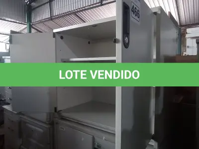 LOTE 466 - 02 ARMÁRIOS BAIXOS EM MADEIRA. (NO ESTADO) ATENÇÃO! FAZER A VISITAÇÃO ANTES DE ARREMATAR, NÃO SABEMOS SE FUNCIONA. LEILÃO NÃO TEM GARANTIA E NEM DEVOLUÇÃO, SUJEITO A POSSÍVEIS AVARIAS VISÍVEIS/OCULTAS E/OU AUSÊNCIA DE COMPONENTES.