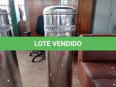 LOTE 514 - 01 FILTRO RESIDENCIAL EM INOX. (NO ESTADO) ATENÇÃO! FAZER A VISITAÇÃO ANTES DE ARREMATAR, NÃO SABEMOS SE FUNCIONA. LEILÃO NÃO TEM GARANTIA E NEM DEVOLUÇÃO, SUJEITO A POSSÍVEIS AVARIAS VISÍVEIS/OCULTAS E/OU AUSÊNCIA DE COMPONENTES.