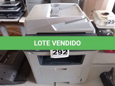 LOTE 292 - 01 IMPRESSORA MULTIFUNCIONAL MARCA SAMSUNG MODELO SCS-5835FN. (NO ESTADO) ATENÇÃO! FAZER A VISITAÇÃO ANTES DE ARREMATAR, NÃO SABEMOS SE FUNCIONA. LEILÃO NÃO TEM GARANTIA E NEM DEVOLUÇÃO, SUJEITO A POSSÍVEIS AVARIAS VISÍVEIS/OCULTAS E/OU AUSÊNCIA DE COMPONENTES.