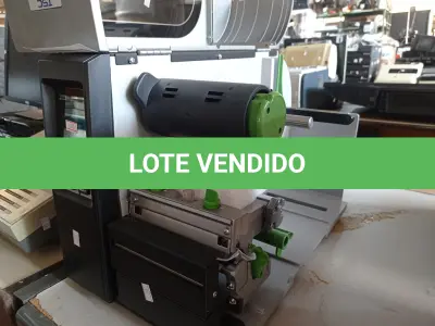 LOTE 357 - 01 IMPRESSORA DE ETIQUETAS MARCA TSC. (NO ESTADO) ATENÇÃO! FAZER A VISITAÇÃO ANTES DE ARREMATAR, NÃO SABEMOS SE FUNCIONA. LEILÃO NÃO TEM GARANTIA E NEM DEVOLUÇÃO, SUJEITO A POSSÍVEIS AVARIAS VISÍVEIS/OCULTAS E/OU AUSÊNCIA DE COMPONENTES.