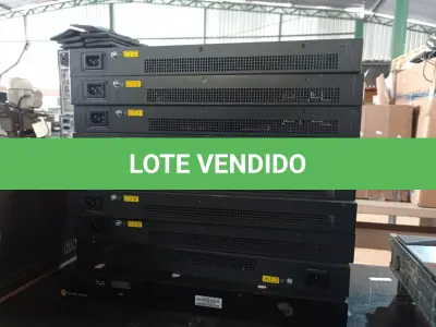 LOTE 304 - 09 SWITCHES MARCAS E MODELOS DIVERSOS. (NO ESTADO) ATENÇÃO! FAZER A VISITAÇÃO ANTES DE ARREMATAR, NÃO SABEMOS SE FUNCIONA. LEILÃO NÃO TEM GARANTIA E NEM DEVOLUÇÃO, SUJEITO A POSSÍVEIS AVARIAS VISÍVEIS/OCULTAS E/OU AUSÊNCIA DE COMPONENTES.