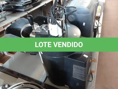 LOTE 331 - 01 CHOPEIRA 110V. (NO ESTADO) ATENÇÃO! FAZER A VISITAÇÃO ANTES DE ARREMATAR, NÃO SABEMOS SE FUNCIONA. LEILÃO NÃO TEM GARANTIA E NEM DEVOLUÇÃO, SUJEITO A POSSÍVEIS AVARIAS VISÍVEIS/OCULTAS E/OU AUSÊNCIA DE COMPONENTES.