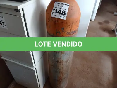 LOTE 348 - 01 CILINDRO. (NO ESTADO) ATENÇÃO! FAZER A VISITAÇÃO ANTES DE ARREMATAR, NÃO SABEMOS SE FUNCIONA. LEILÃO NÃO TEM GARANTIA E NEM DEVOLUÇÃO, SUJEITO A POSSÍVEIS AVARIAS VISÍVEIS/OCULTAS E/OU AUSÊNCIA DE COMPONENTES.