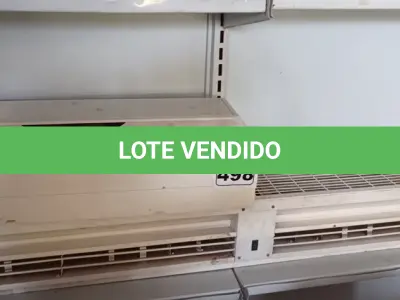 LOTE 498 - 01 EVAPORADORA CARRIER 12000BTU E 01 CORTINA DE AR. (NO ESTADO) ATENÇÃO! FAZER A VISITAÇÃO ANTES DE ARREMATAR, NÃO SABEMOS SE FUNCIONA. LEILÃO NÃO TEM GARANTIA E NEM DEVOLUÇÃO, SUJEITO A POSSÍVEIS AVARIAS VISÍVEIS/OCULTAS E/OU AUSÊNCIA DE COMPONENTES.