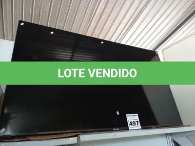 LOTE 497 - 01 TV SAMSUNG 58” POL PARA RETIRADA DE PEÇAS. (NO ESTADO) ATENÇÃO! FAZER A VISITAÇÃO ANTES DE ARREMATAR, NÃO SABEMOS SE FUNCIONA. LEILÃO NÃO TEM GARANTIA E NEM DEVOLUÇÃO, SUJEITO A POSSÍVEIS AVARIAS VISÍVEIS/OCULTAS E/OU AUSÊNCIA DE COMPONENTES.