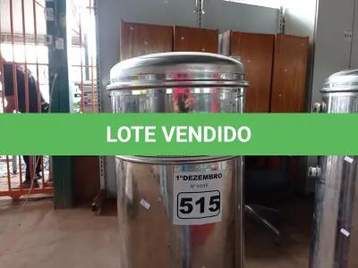 LOTE 515 - 01 FILTRO RESIDENCIAL EM INOX. (NO ESTADO) ATENÇÃO! FAZER A VISITAÇÃO ANTES DE ARREMATAR, NÃO SABEMOS SE FUNCIONA. LEILÃO NÃO TEM GARANTIA E NEM DEVOLUÇÃO, SUJEITO A POSSÍVEIS AVARIAS VISÍVEIS/OCULTAS E/OU AUSÊNCIA DE COMPONENTES.