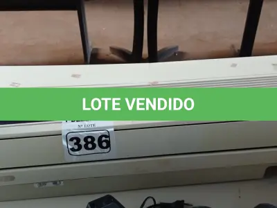 LOTE 386 - 01 EVAPORADORA MARCA LG 12000BTU. (NO ESTADO) ATENÇÃO! FAZER A VISITAÇÃO ANTES DE ARREMATAR, NÃO SABEMOS SE FUNCIONA. LEILÃO NÃO TEM GARANTIA E NEM DEVOLUÇÃO, SUJEITO A POSSÍVEIS AVARIAS VISÍVEIS/OCULTAS E/OU AUSÊNCIA DE COMPONENTES.
