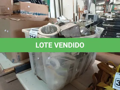 LOTE 321 - 01 LOTE COM MATERIAIS DIVERSOS. (NO ESTADO) ATENÇÃO! FAZER A VISITAÇÃO ANTES DE ARREMATAR, NÃO SABEMOS SE FUNCIONA. LEILÃO NÃO TEM GARANTIA E NEM DEVOLUÇÃO, SUJEITO A POSSÍVEIS AVARIAS VISÍVEIS/OCULTAS E/OU AUSÊNCIA DE COMPONENTES.