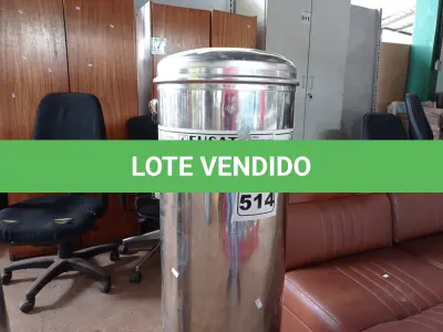 LOTE 514 - 01 FILTRO RESIDENCIAL EM INOX. (NO ESTADO) ATENÇÃO! FAZER A VISITAÇÃO ANTES DE ARREMATAR, NÃO SABEMOS SE FUNCIONA. LEILÃO NÃO TEM GARANTIA E NEM DEVOLUÇÃO, SUJEITO A POSSÍVEIS AVARIAS VISÍVEIS/OCULTAS E/OU AUSÊNCIA DE COMPONENTES.
