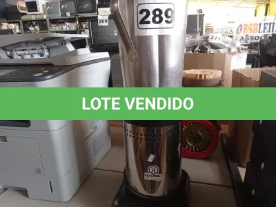 LOTE 289 - 01 LIQUIDIFICADOR INDUSTRIAL MARCA COLOMBO. (NO ESTADO) ATENÇÃO! FAZER A VISITAÇÃO ANTES DE ARREMATAR, NÃO SABEMOS SE FUNCIONA. LEILÃO NÃO TEM GARANTIA E NEM DEVOLUÇÃO, SUJEITO A POSSÍVEIS AVARIAS VISÍVEIS/OCULTAS E/OU AUSÊNCIA DE COMPONENTES.
