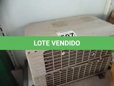 LOTE 507 - 01 CONDENSADORA COM AVARIAS. (NO ESTADO) ATENÇÃO! FAZER A VISITAÇÃO ANTES DE ARREMATAR, NÃO SABEMOS SE FUNCIONA. LEILÃO NÃO TEM GARANTIA E NEM DEVOLUÇÃO, SUJEITO A POSSÍVEIS AVARIAS VISÍVEIS/OCULTAS E/OU AUSÊNCIA DE COMPONENTES.