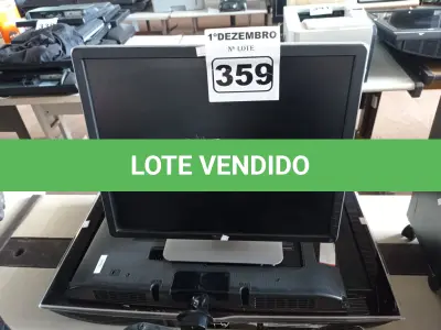 LOTE 359 - 03 MONITORES MARCAS E MODELOS DIVERSOS. (NO ESTADO) ATENÇÃO! FAZER A VISITAÇÃO ANTES DE ARREMATAR, NÃO SABEMOS SE FUNCIONA. LEILÃO NÃO TEM GARANTIA E NEM DEVOLUÇÃO, SUJEITO A POSSÍVEIS AVARIAS VISÍVEIS/OCULTAS E/OU AUSÊNCIA DE COMPONENTES.