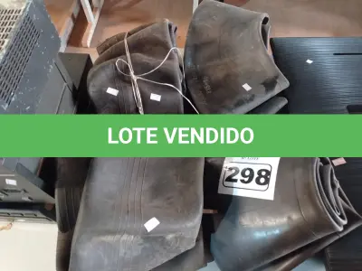 LOTE 298 - 04 CÂMARAS DE AR NAS MEDIDAS 28-9X15, 815X15 E 7-50X15. (NO ESTADO) ATENÇÃO! FAZER A VISITAÇÃO ANTES DE ARREMATAR, NÃO SABEMOS SE FUNCIONA. LEILÃO NÃO TEM GARANTIA E NEM DEVOLUÇÃO, SUJEITO A POSSÍVEIS AVARIAS VISÍVEIS/OCULTAS E/OU AUSÊNCIA DE COMPONENTES.